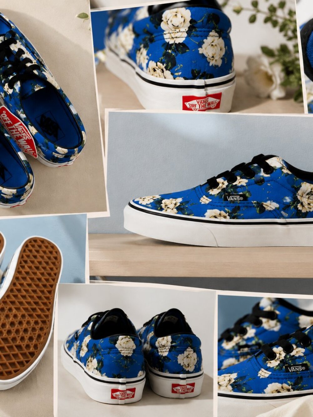 Vans Era sneakers in the "Romantic Floral" colorway